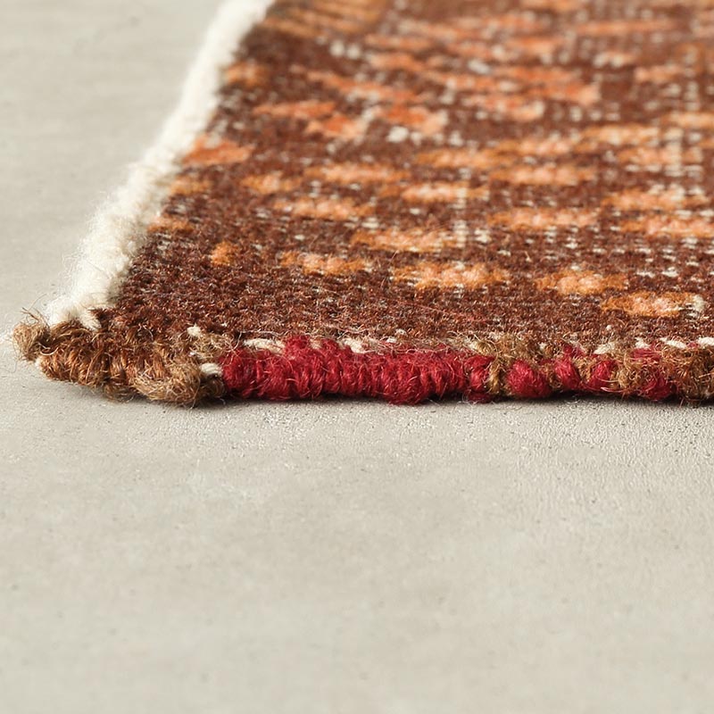 ヴィンテージ後染めラグ [リバースラグ] / RR03 | ボー・デコール