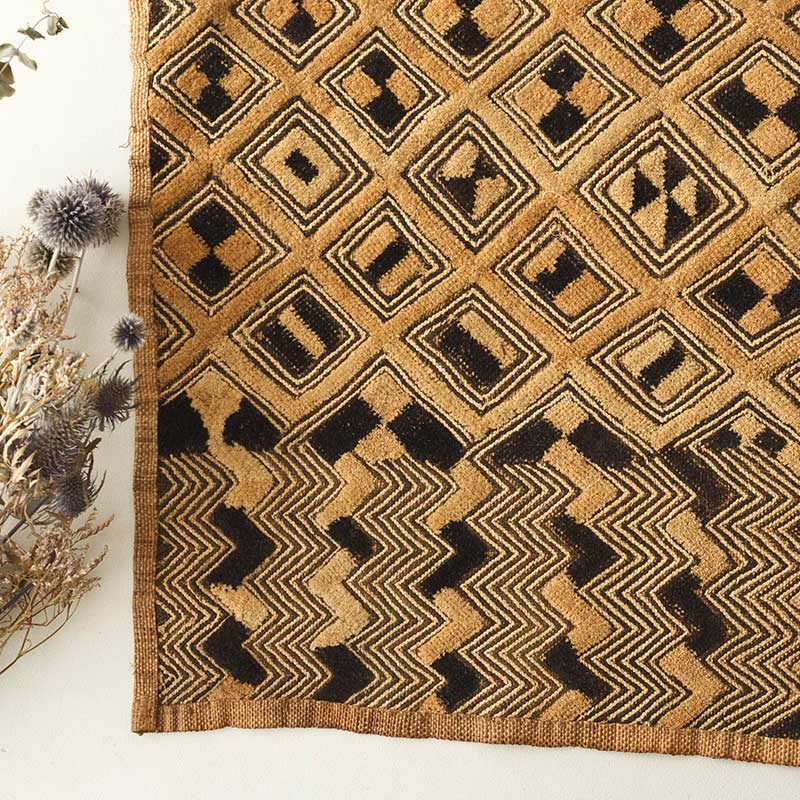 クバ布 / 草ビロード C05 | ボー・デコール オンラインショップ