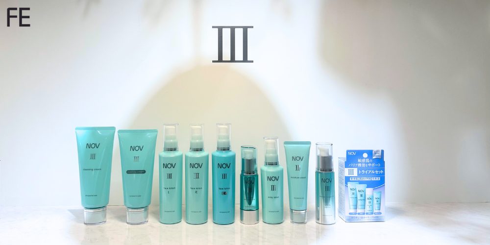 NEWS】NOV「Ⅲ」シリーズ初の保湿化粧水リニューアル♡敏感肌に