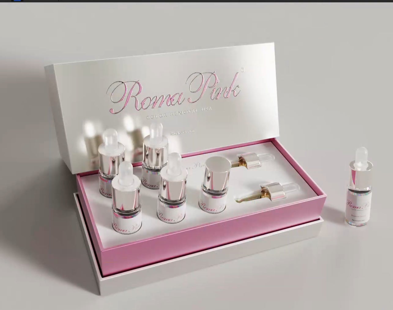 肌の黒ずみを肌本来の色へ戻す最新美容施術！ローマピンクの取り扱い