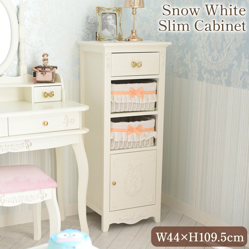スノーホワイト プリンセス ドレッサーセット スツール付 | ロココ調