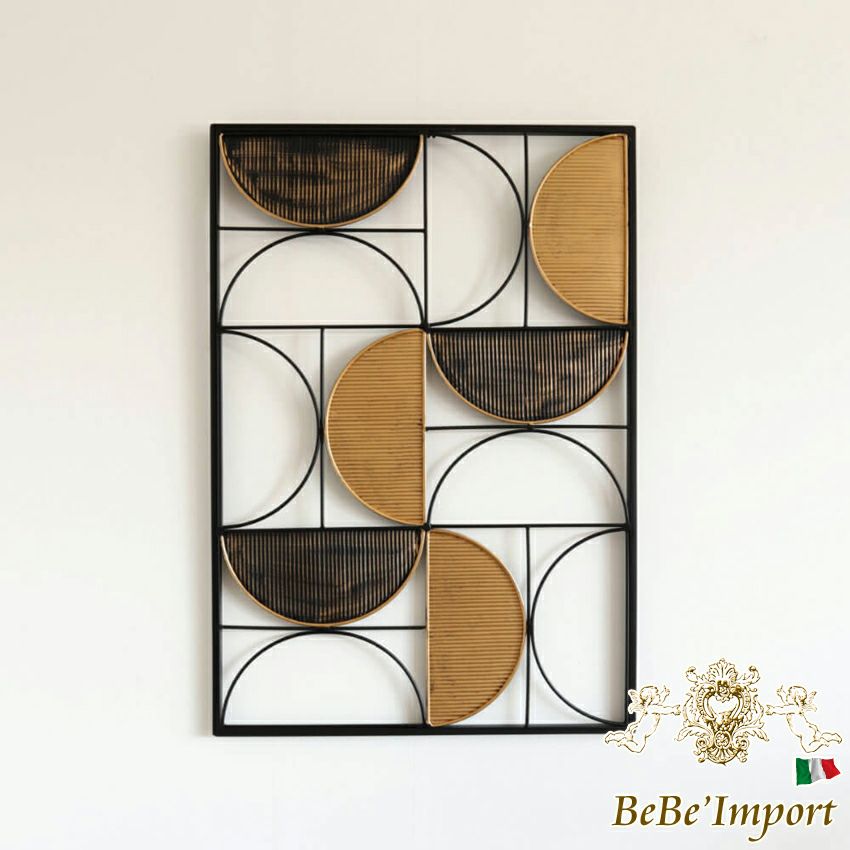 アイアン ウォールアートパネル リーフ 3カラー 壁飾り 壁掛け