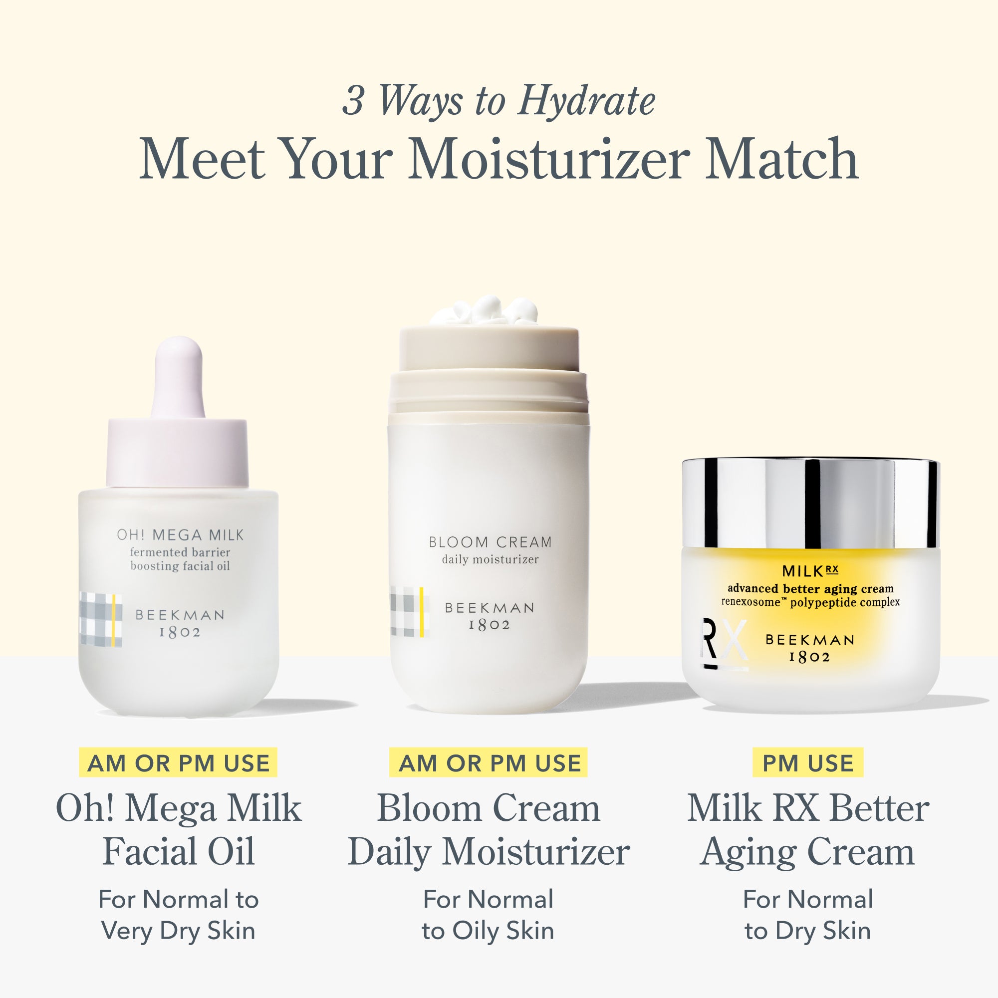 Bloom Cream Daily Moisturizer - Face Cream for Dry, Oily