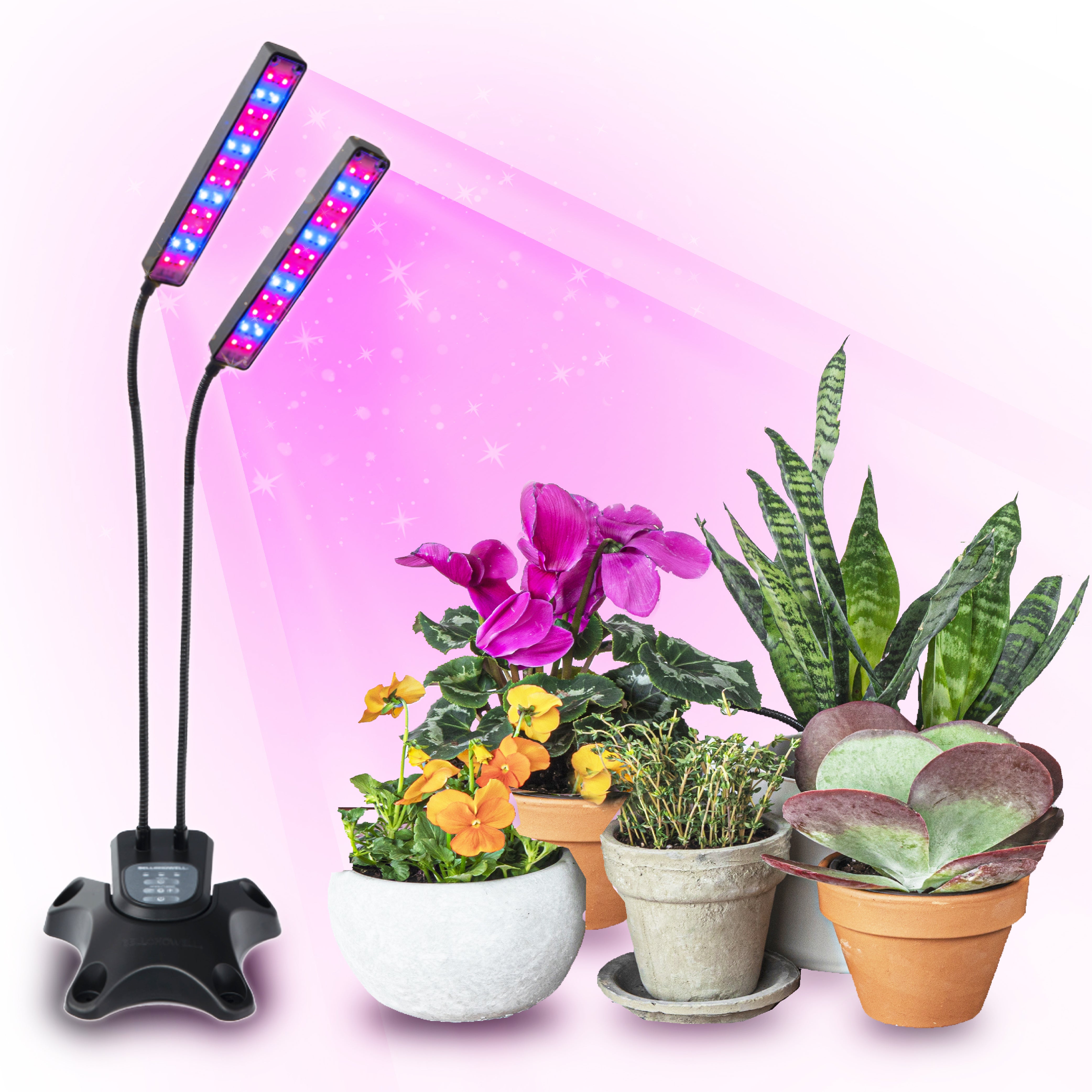 Bionic Grow Light - 2, 3 and 4-Head Adjustable Full Spectrum LED