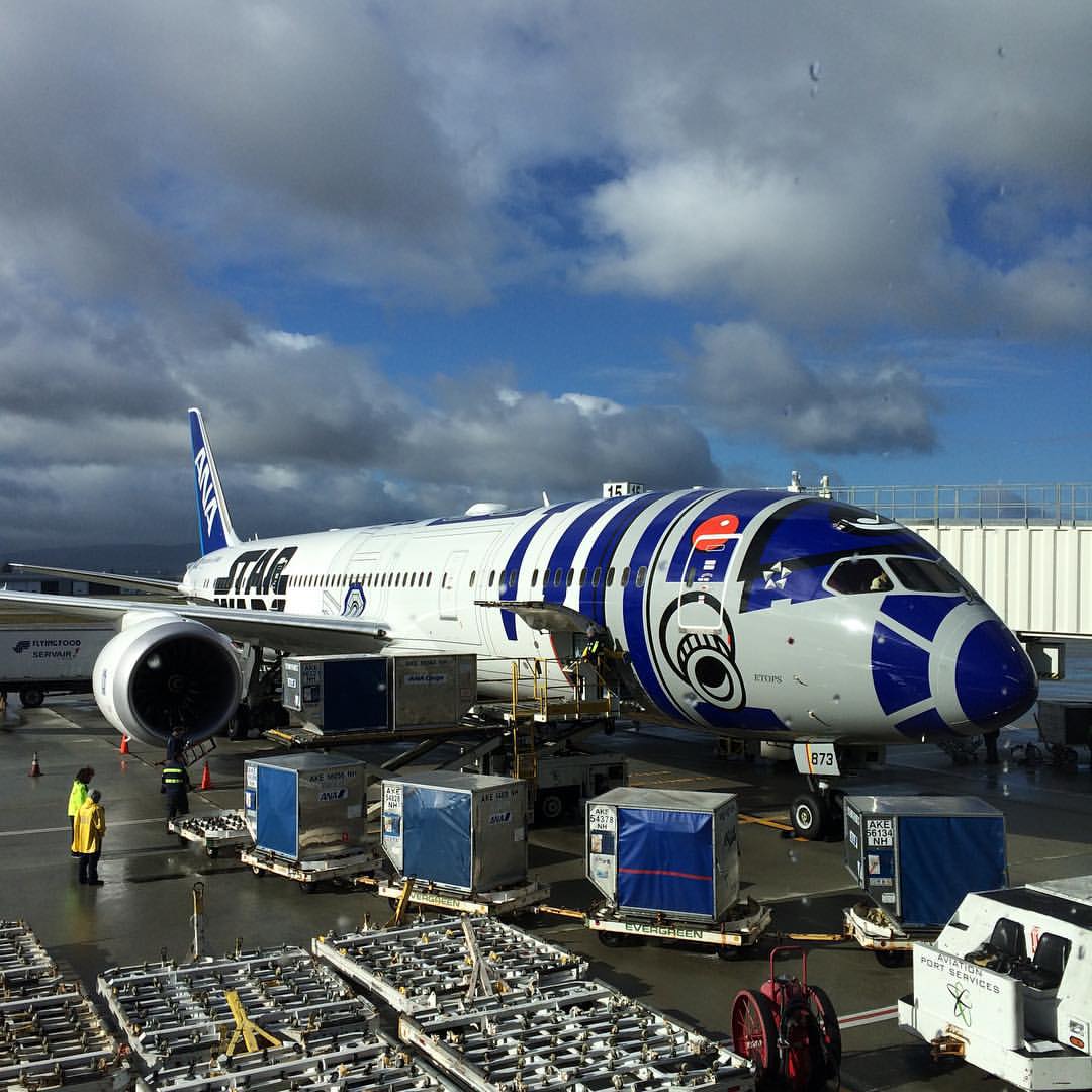JC Wings | Boeing 787-9 All Nippon Airways Star Wars (JA873A) 1