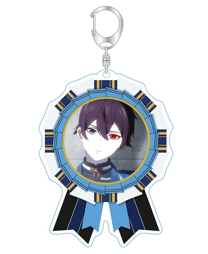 ヴィジュアルプリズン』 ロゼット風アクリルキーホルダー キャラクター