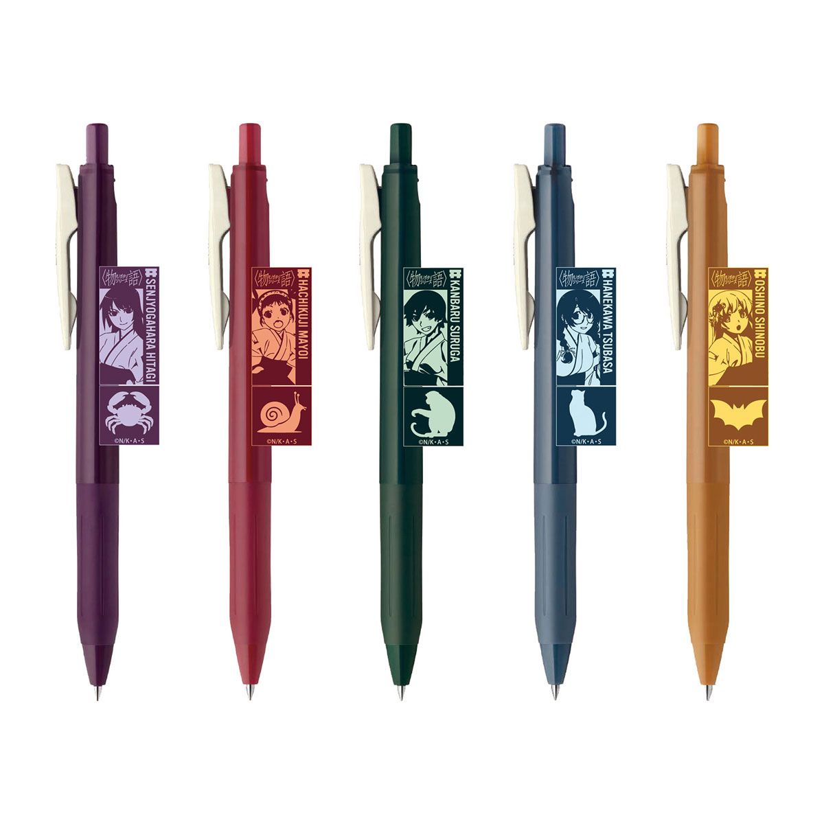 物語シリーズ』 サラサ ボールペン キャラクターグッズ - ベルファイン