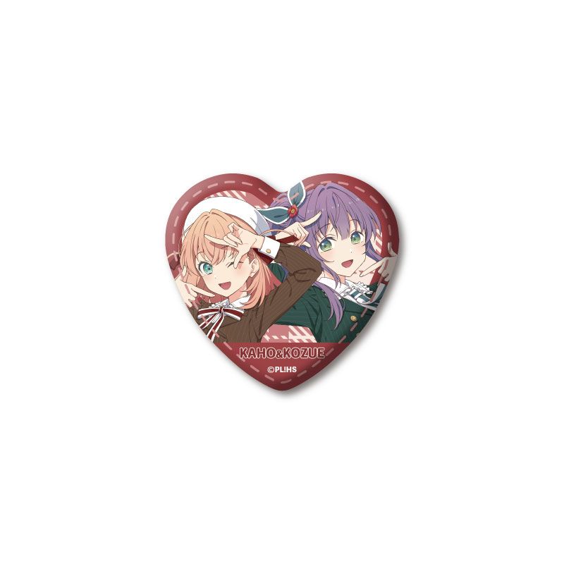 ラブライブ！蓮ノ空女学院スクールアイドルクラブ』 ハート型缶バッジ
