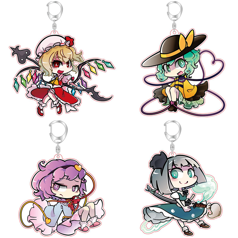 東方Project シリーズ』 ダイカットアクリルキーホルダー キャラクター