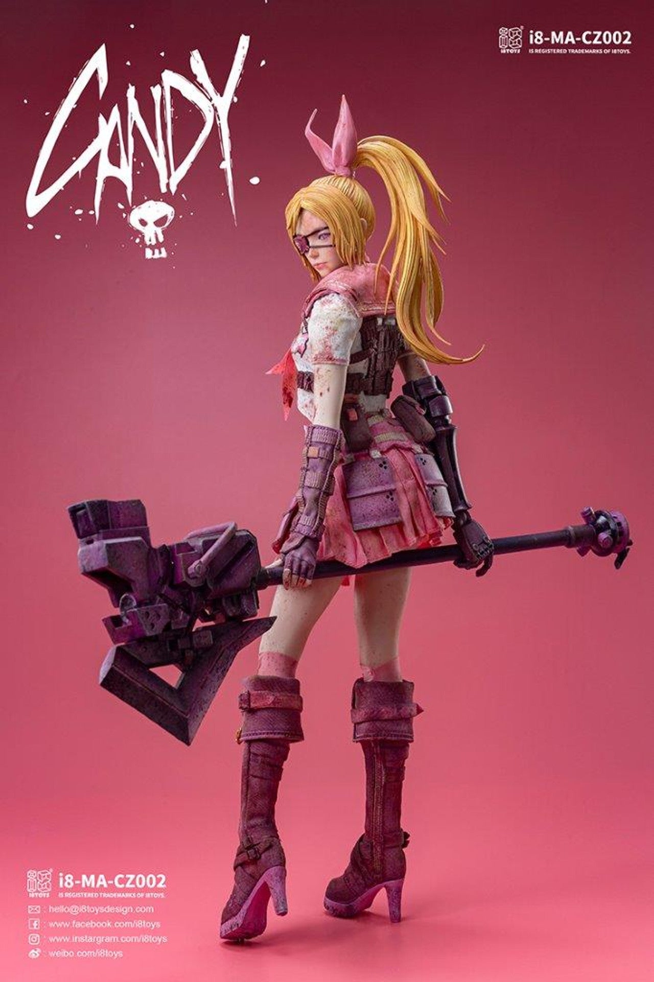 I8TOYS 1/6 Mentality Agency Candy Battle Damaged Figure | Berry