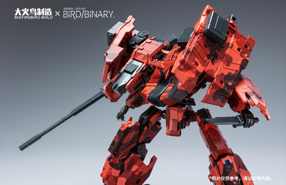 Bigfirebird build Bird-Vertex Series Red Jackal| Berry Beary