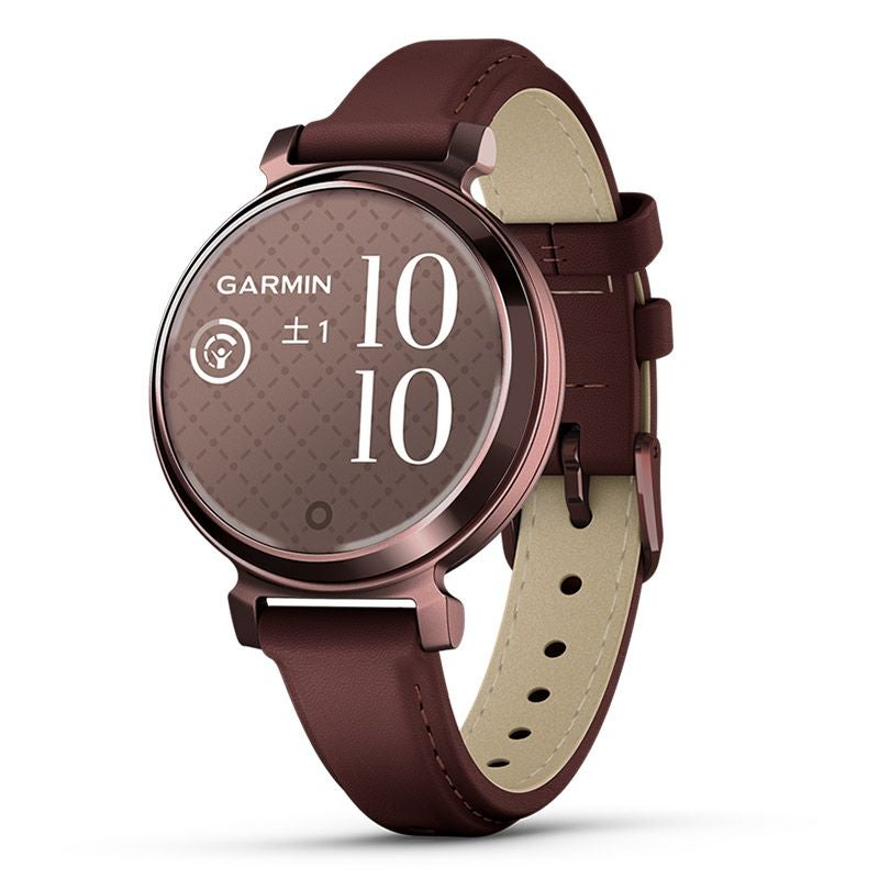 GARMIN Lily 2 Classic Mulberry Leather / Dark Bronze ガーミン
