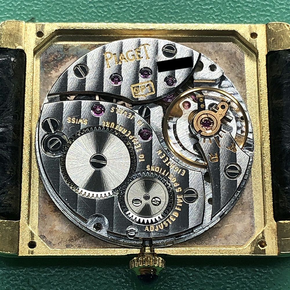 中古】PIAGET VINTAGE RECTANGULAR WATCH TANK TYPE ピアジェ