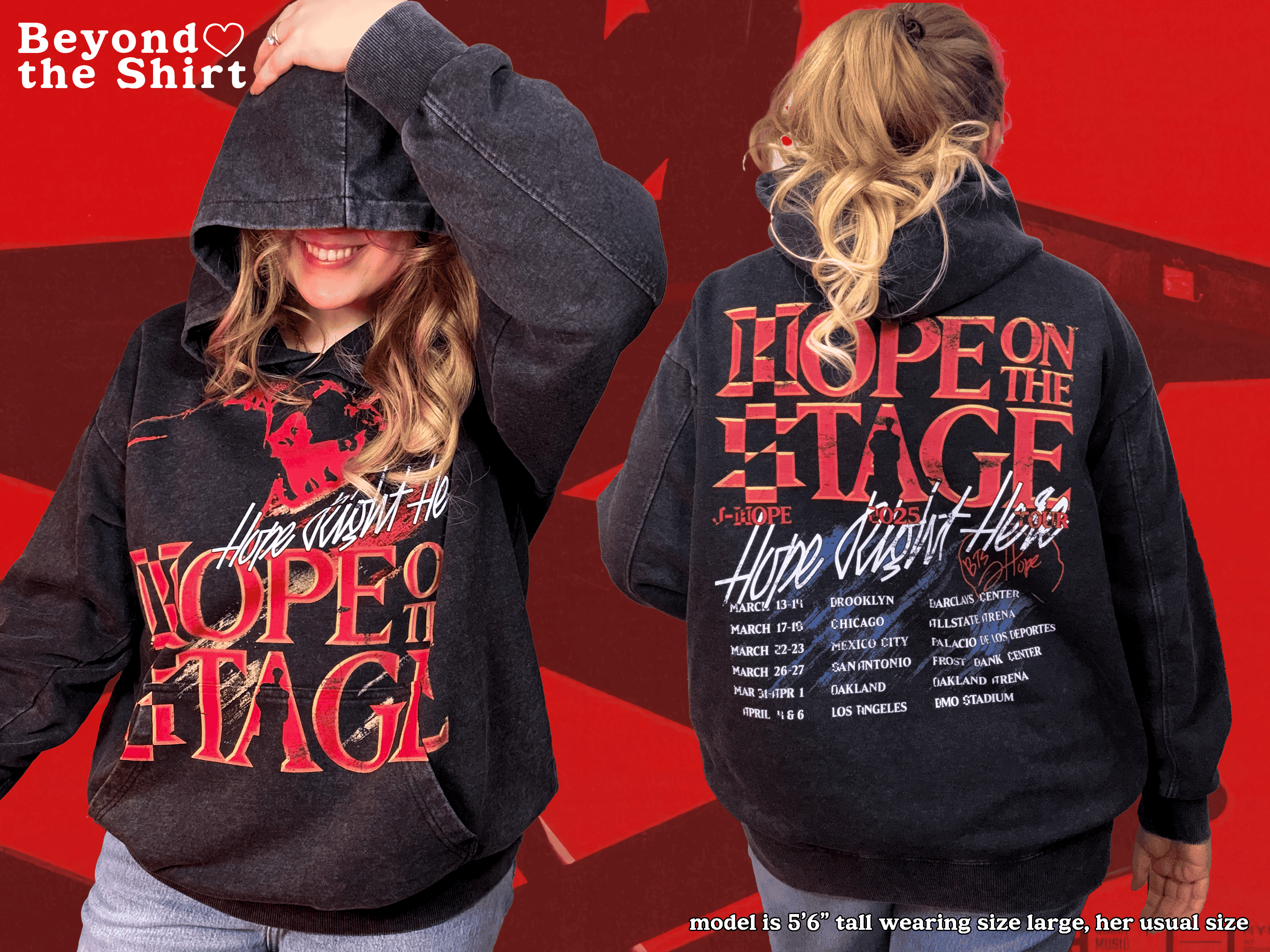 J-Hope Hope on the Stage Tour Shirt Concert – Beyond The Shirt