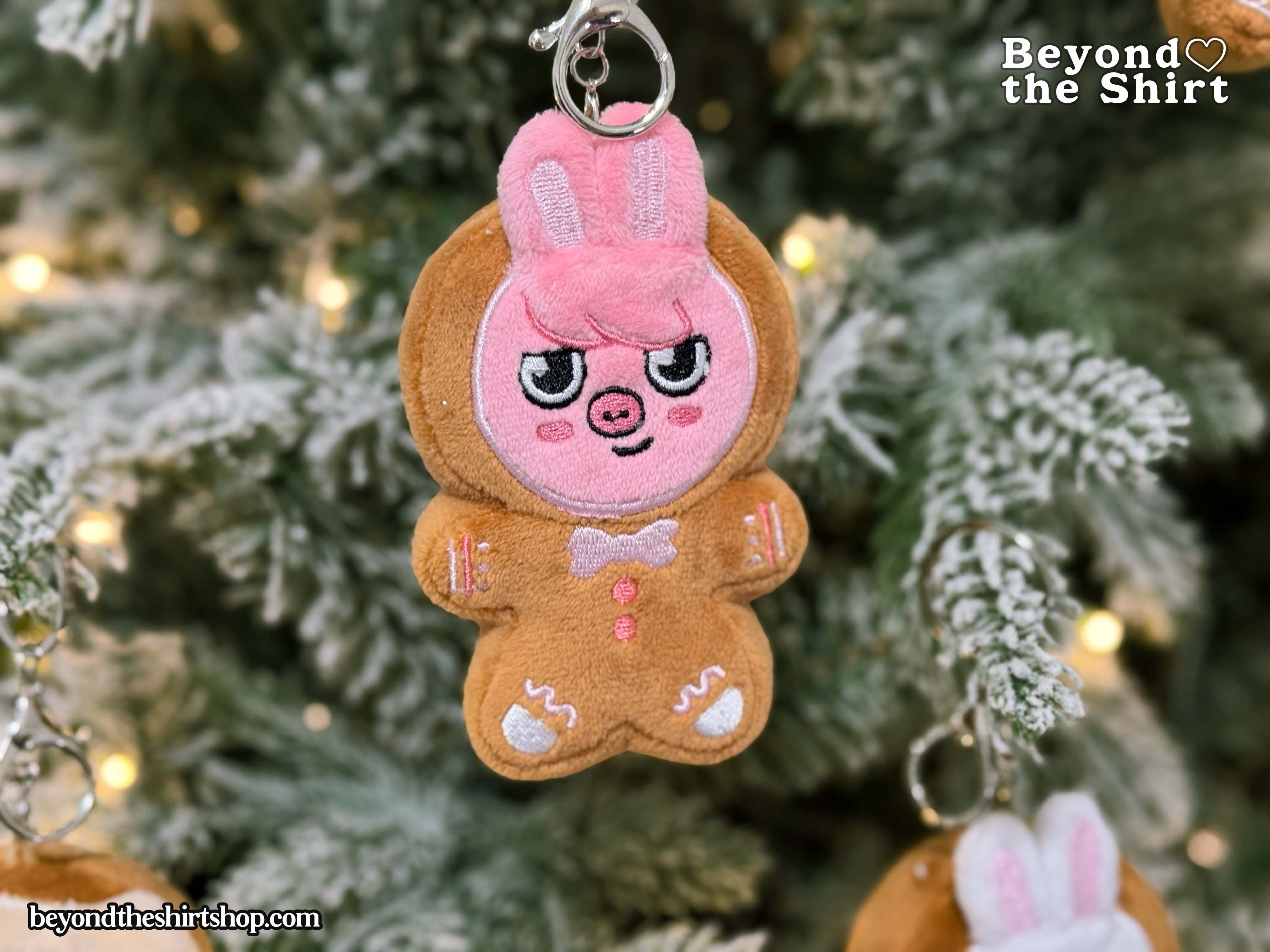 SKZOO Gingerbread Plush Keychain Ornament – Beyond The Shirt
