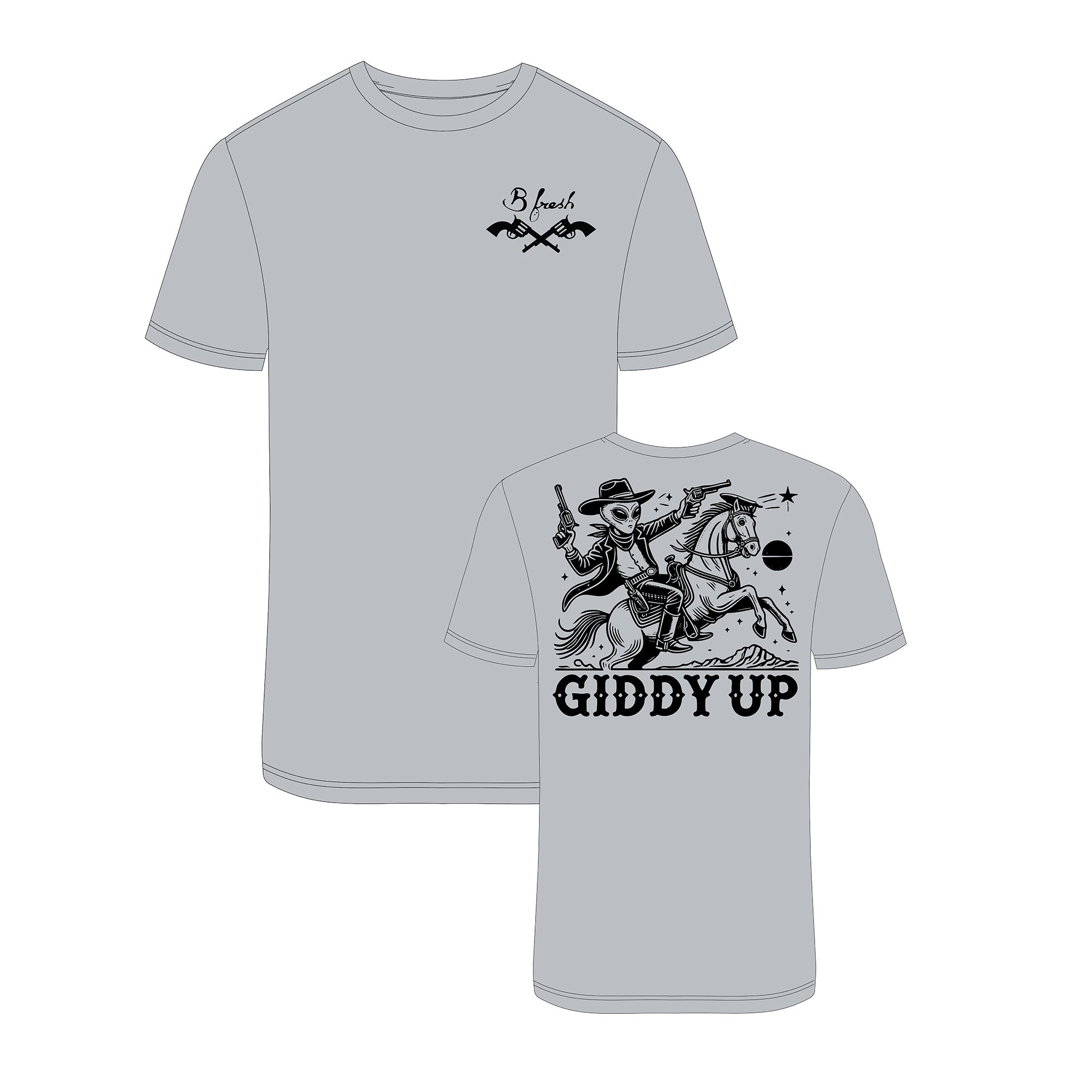 Space Cowboy - T Shirt – B Fresh Gear