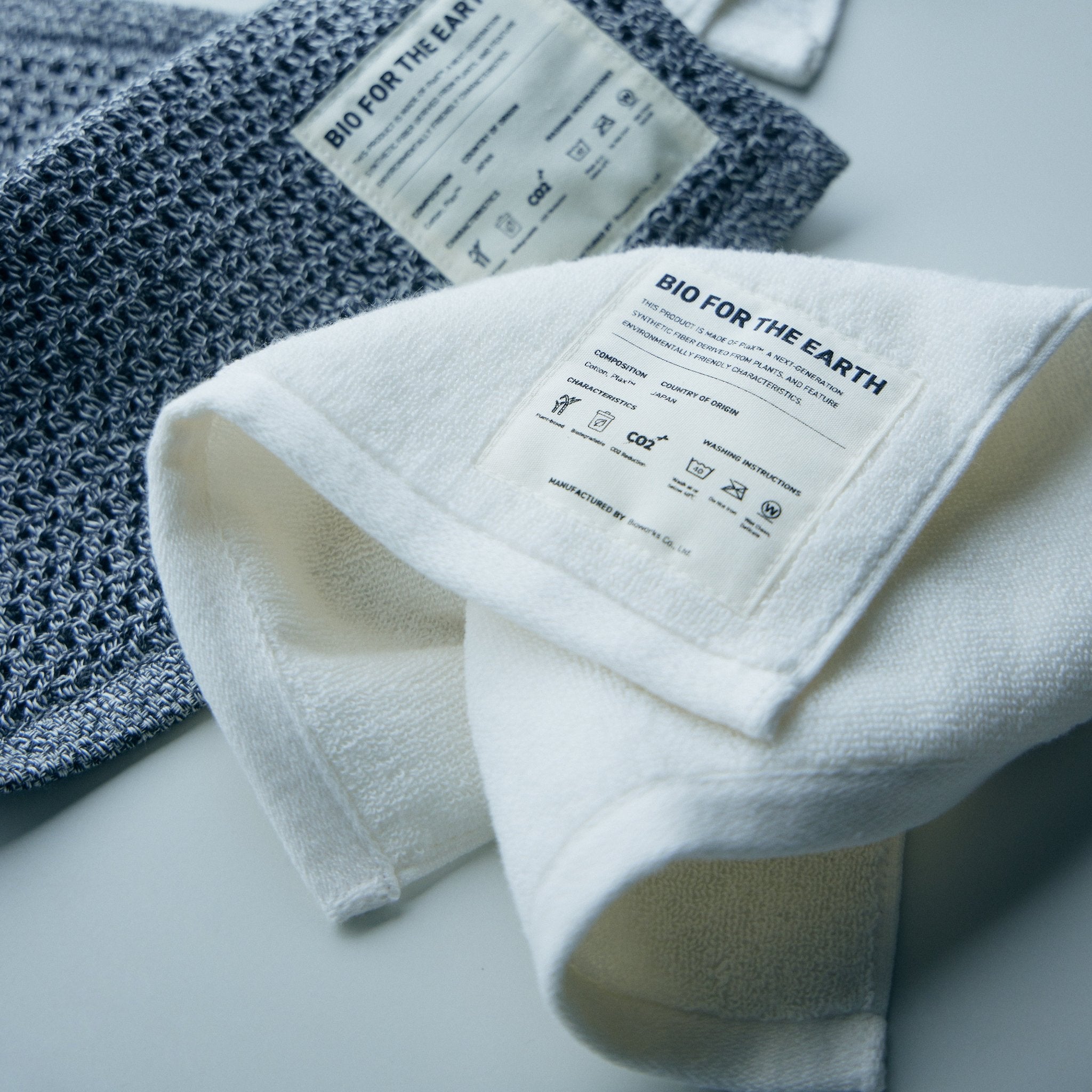 BIO FOR THE EARTH【FUWAFUWA】ハンドタオル – bio ONLINE STORE