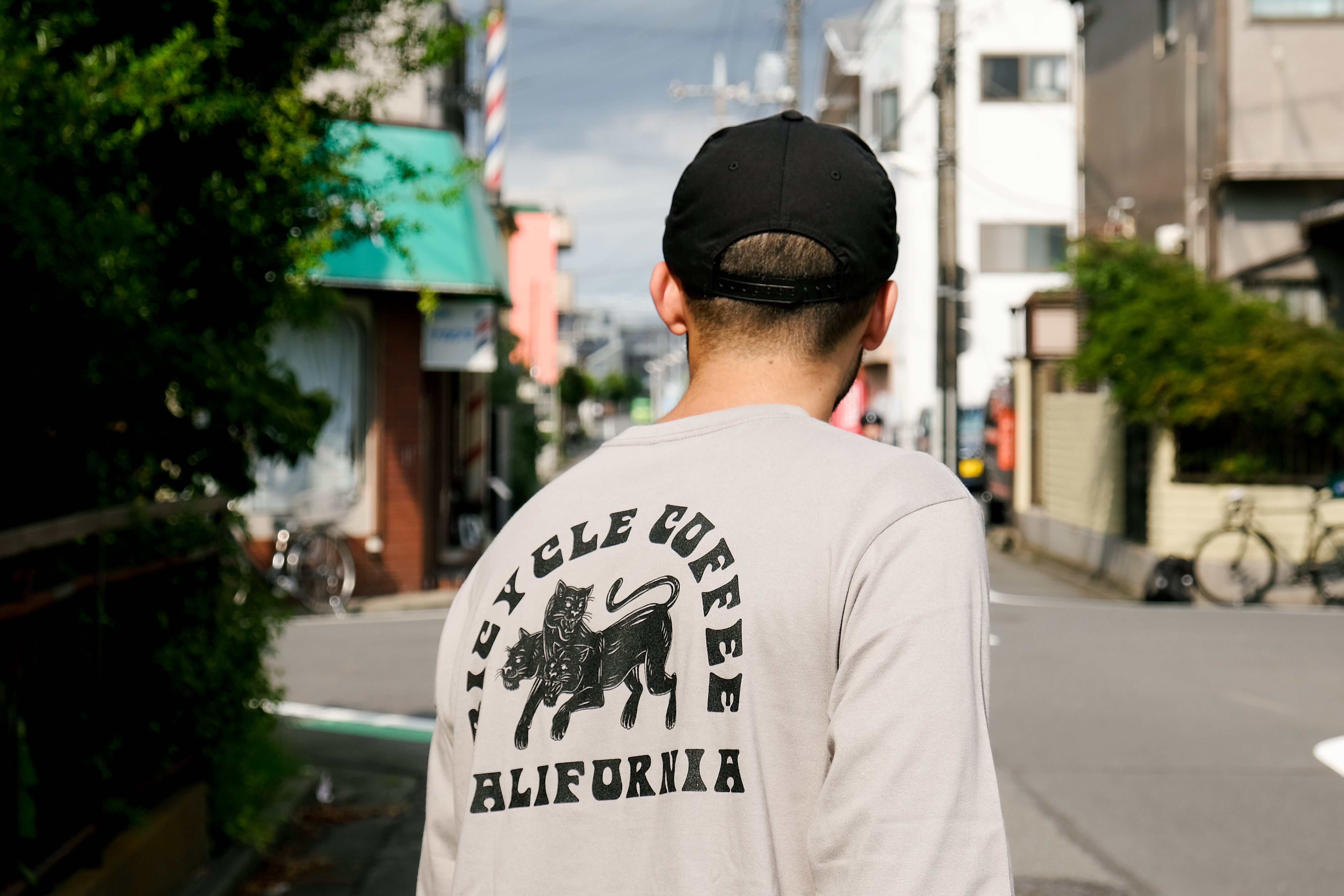 Panther L/S Tee – Bicycle Coffee Tokyo