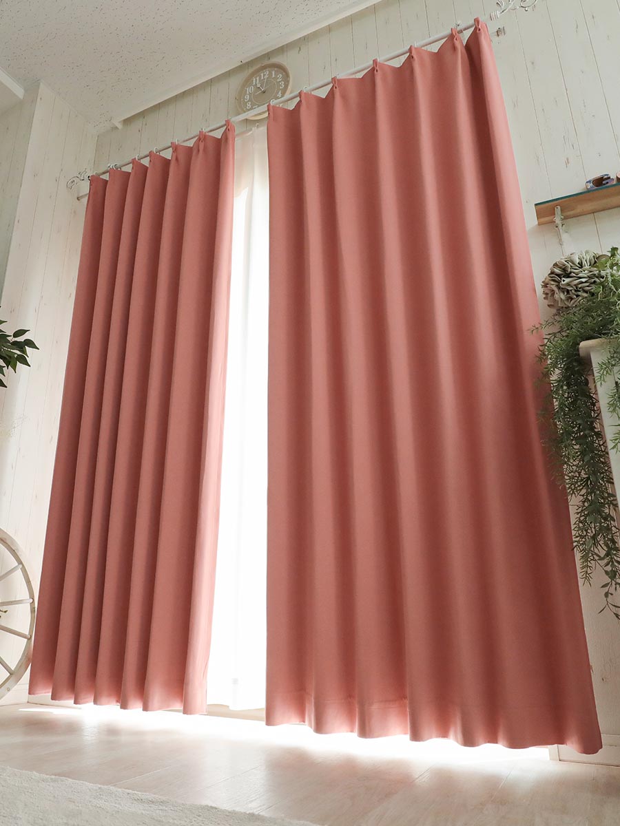 100サイズから選べる！遮光＋ウォッシャブル激安既製カーテン