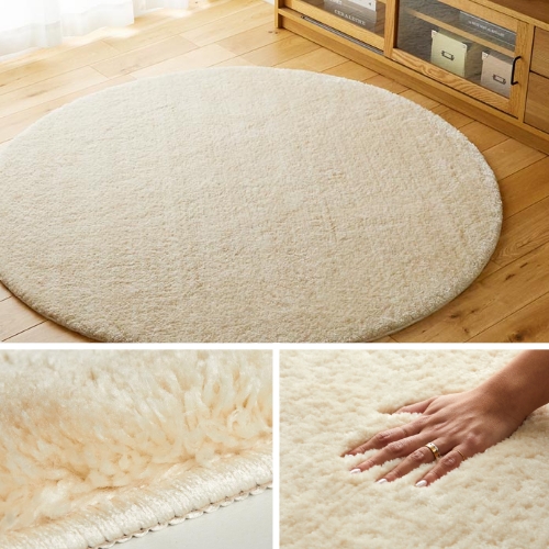 ピヨ丸ラグ 早い者勝ち⭐︎東洋羽毛アリエスムートンピヨ丸ラグ ムートン