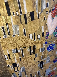 接吻 金色フレーム アート作品 約110cm 楽天市場】イタリア製 アートフレーム クリムト 接吻ゴールド