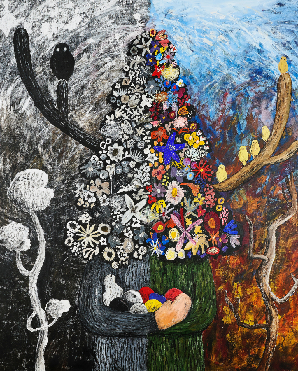 平子 雄一「Gift 14」シルクスクリーン 額装済 平子雄一 シルク