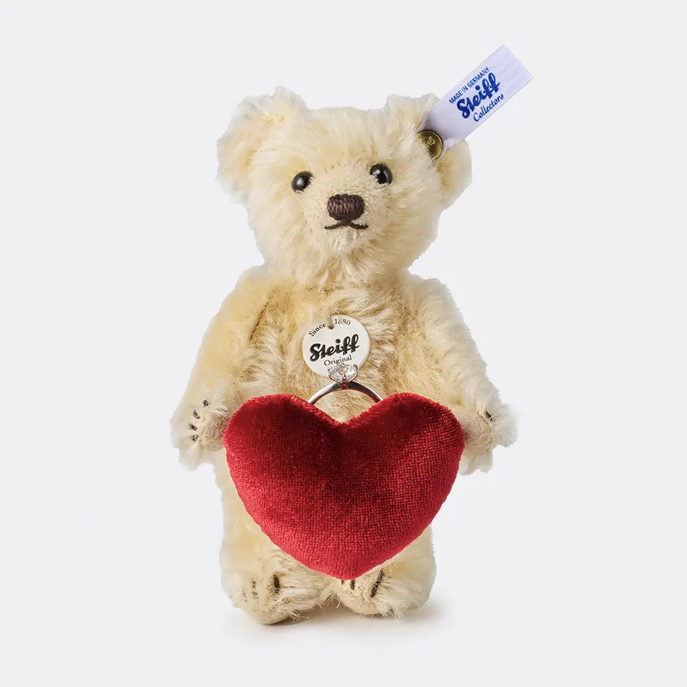 Steiff × BIJOUPIKO RING BEARER BEIGE の婚約指輪 | ビジュピコ