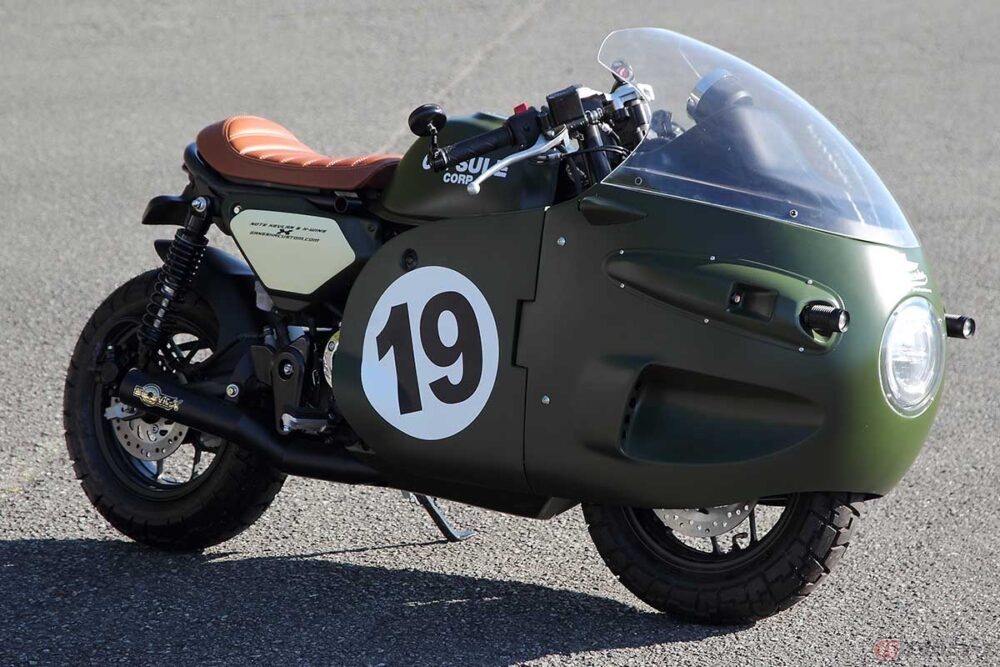 鳥山明デザインを彷彿とさせる ホンダ「モンキー125」カスタム『GC