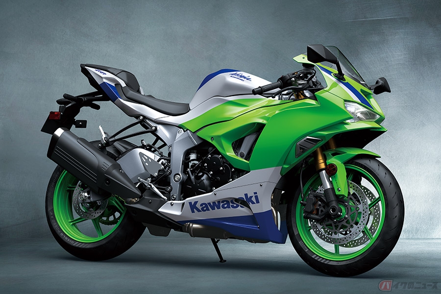 カワサキ「Ninja ZX-6R 40th Anniversary」 Ninjaブランド登場40周年を