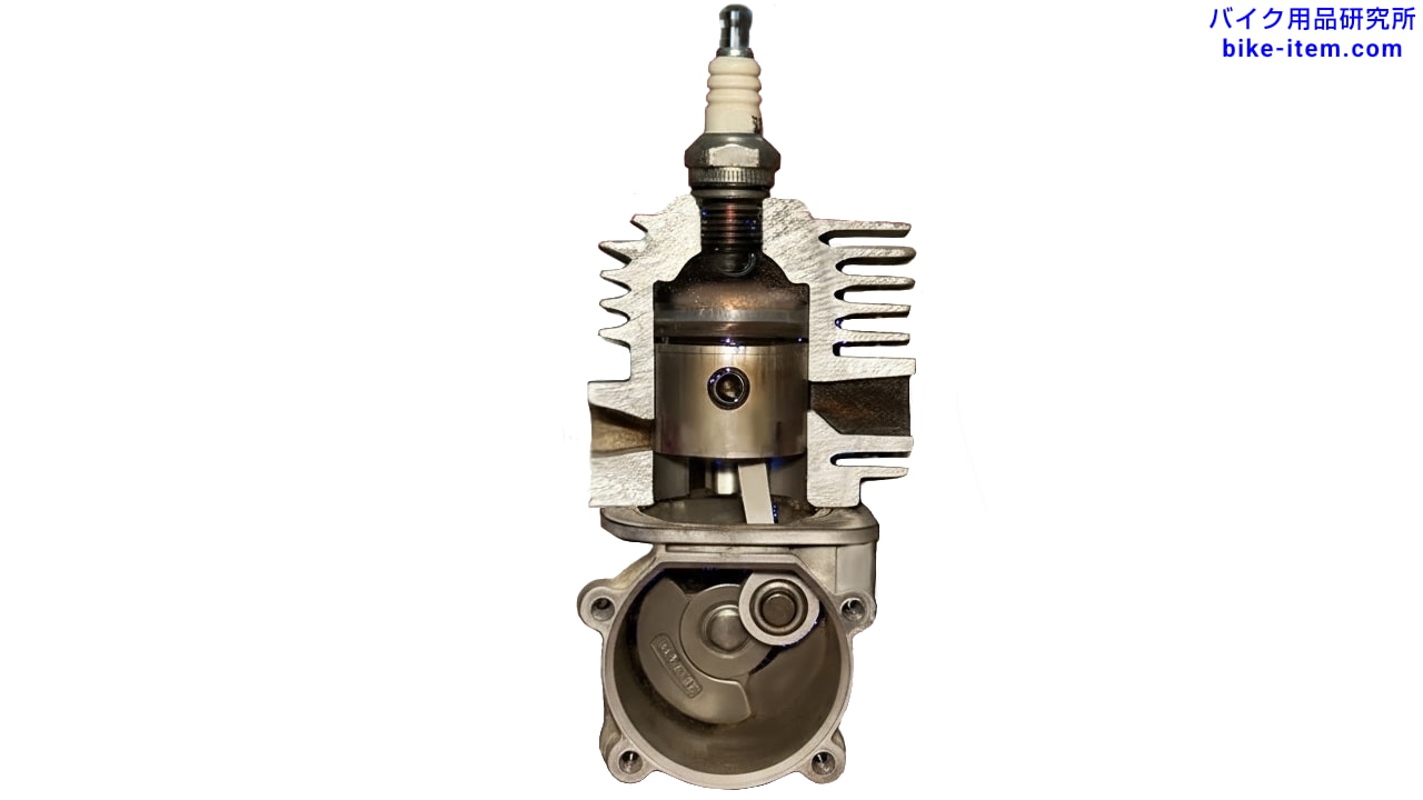 2ストロークエンジンの仕組み、構造 | バイク用品 研究所