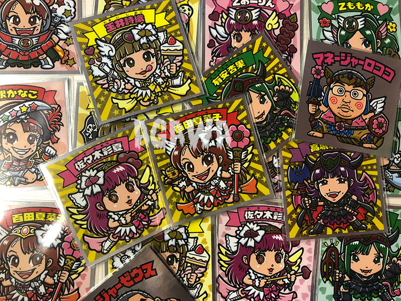 ももクロマンチョコ 全22種 シールリスト 2013年 ｜ シール