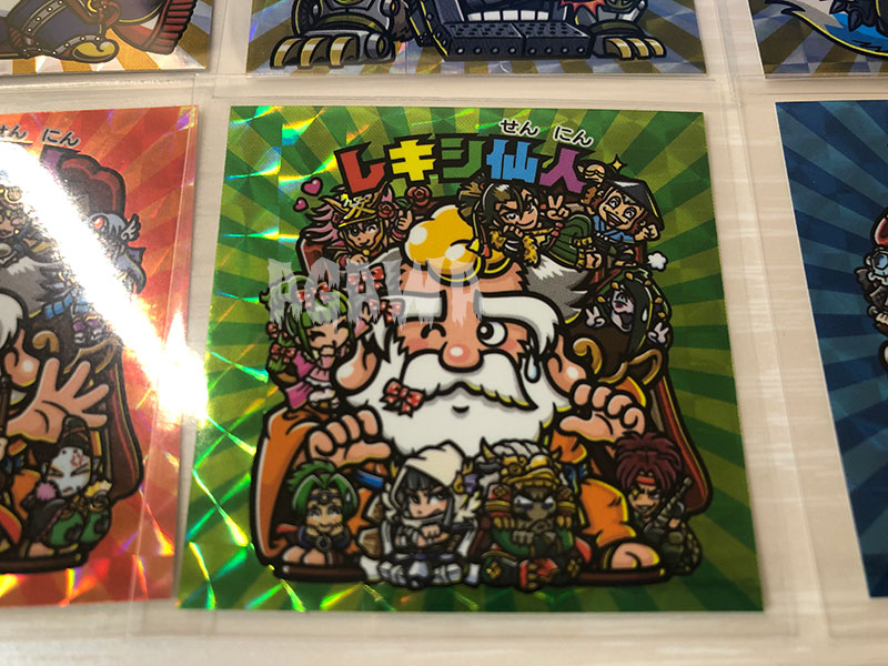 歴史大戦ゲッテンカ 小判キャンペーンシール第7回・第8回（各47種）全