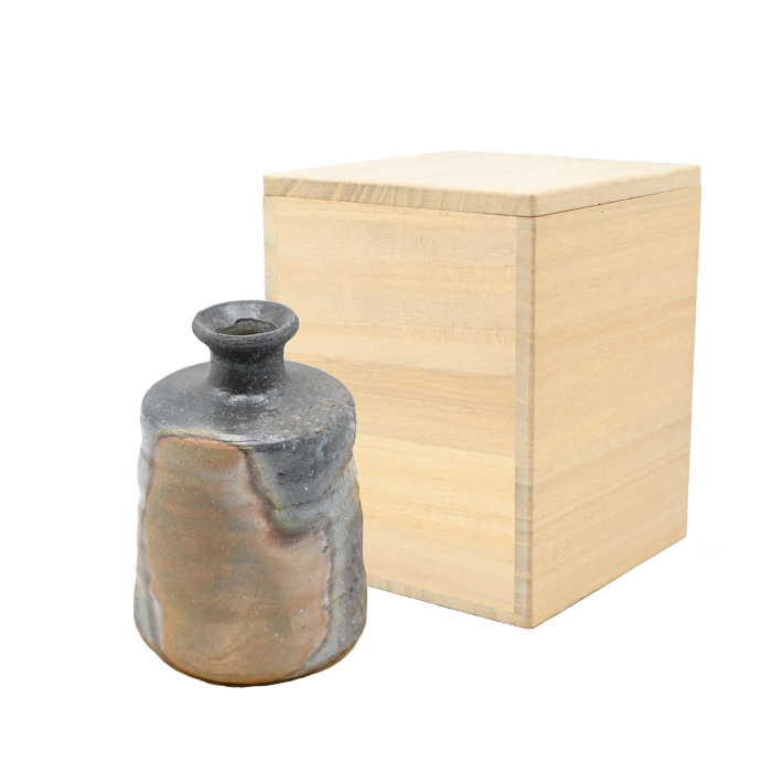 備前焼徳利（桐箱付き）作家：三好 満 - 備前焼通販ギャラリーしょうざん