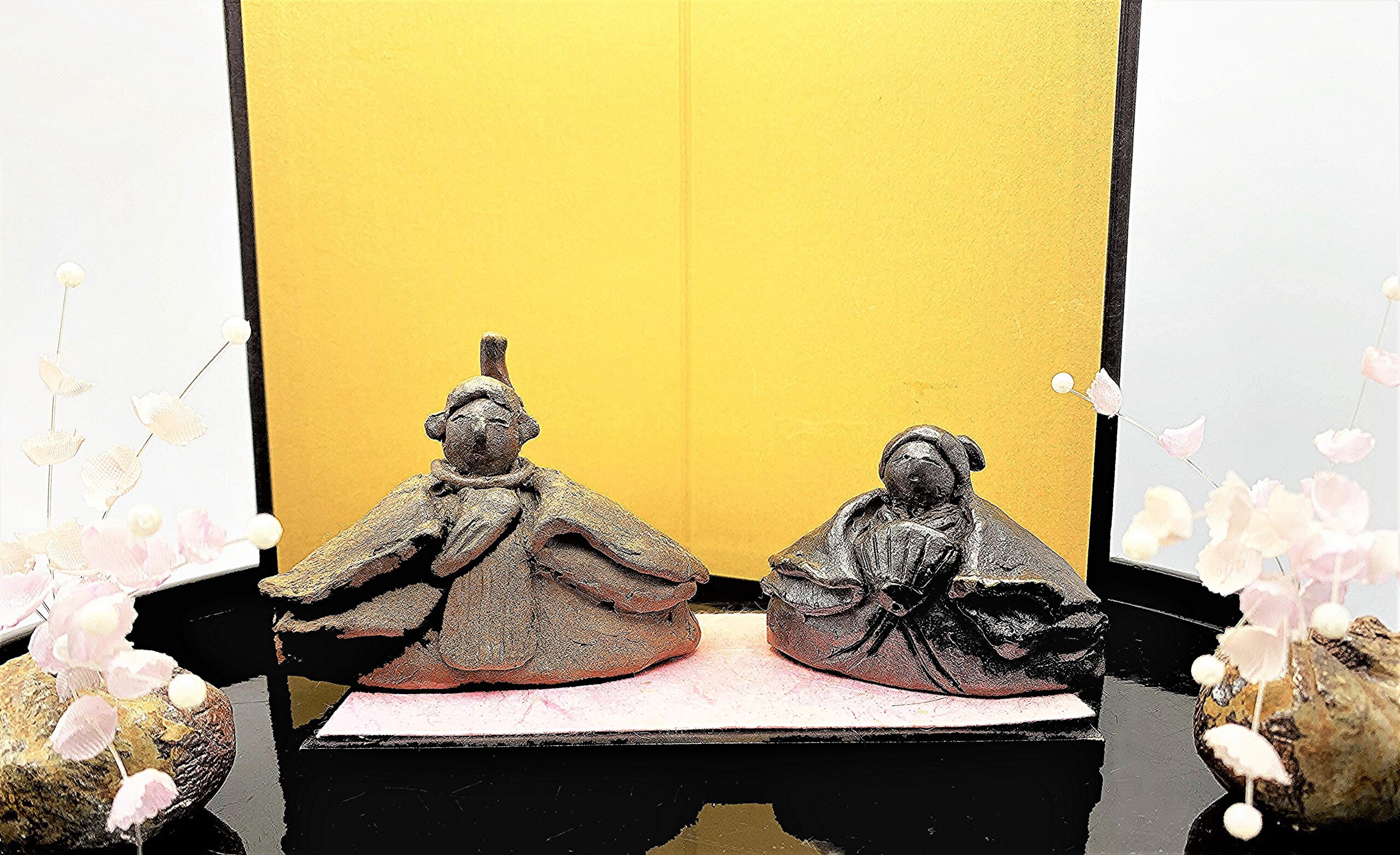 備前焼 置物 お雛様 奥本 健一 - 備前焼通販ギャラリーしょうざん