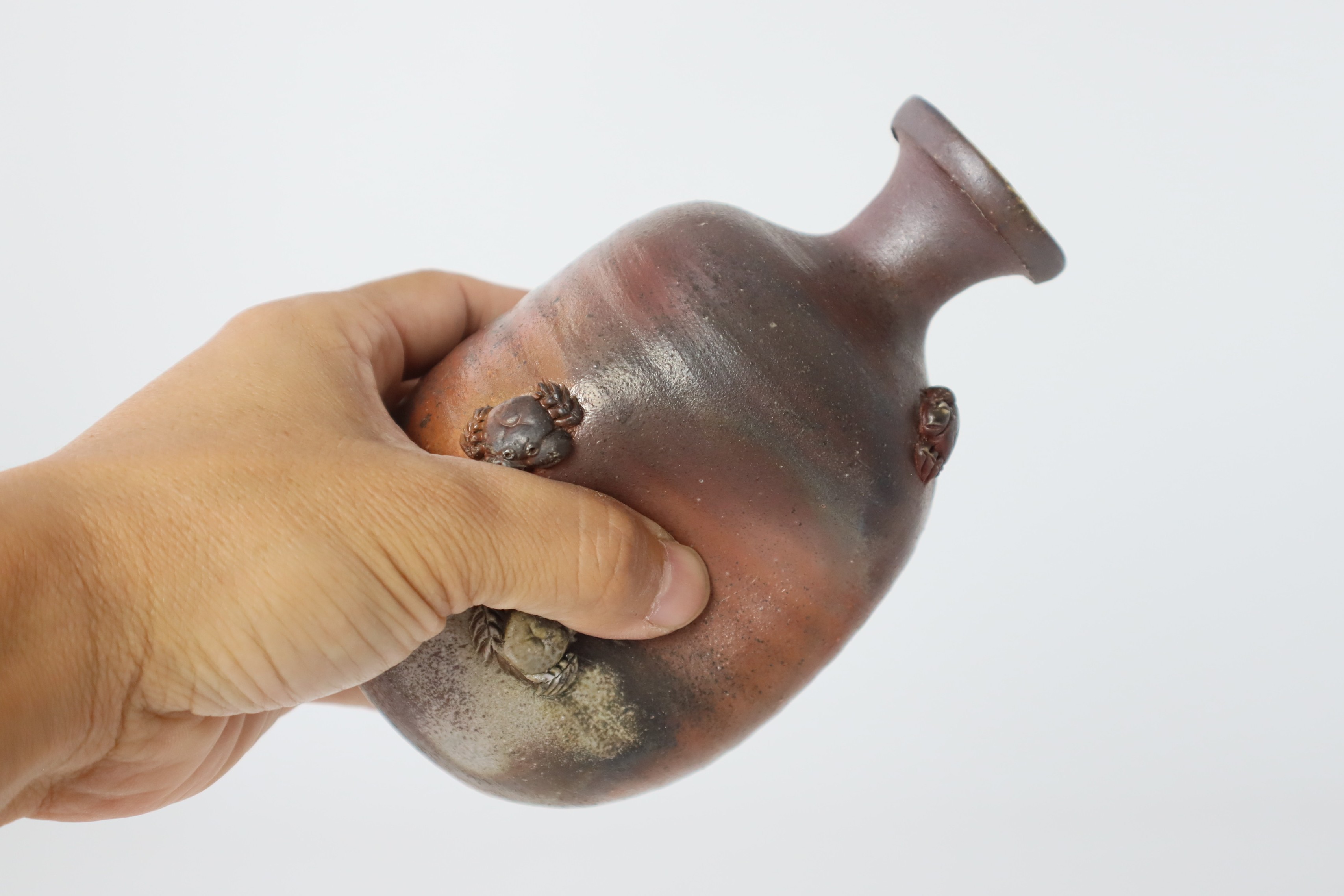 b備前焼ショッピングサイト / かにの酒器セット 小西陶古