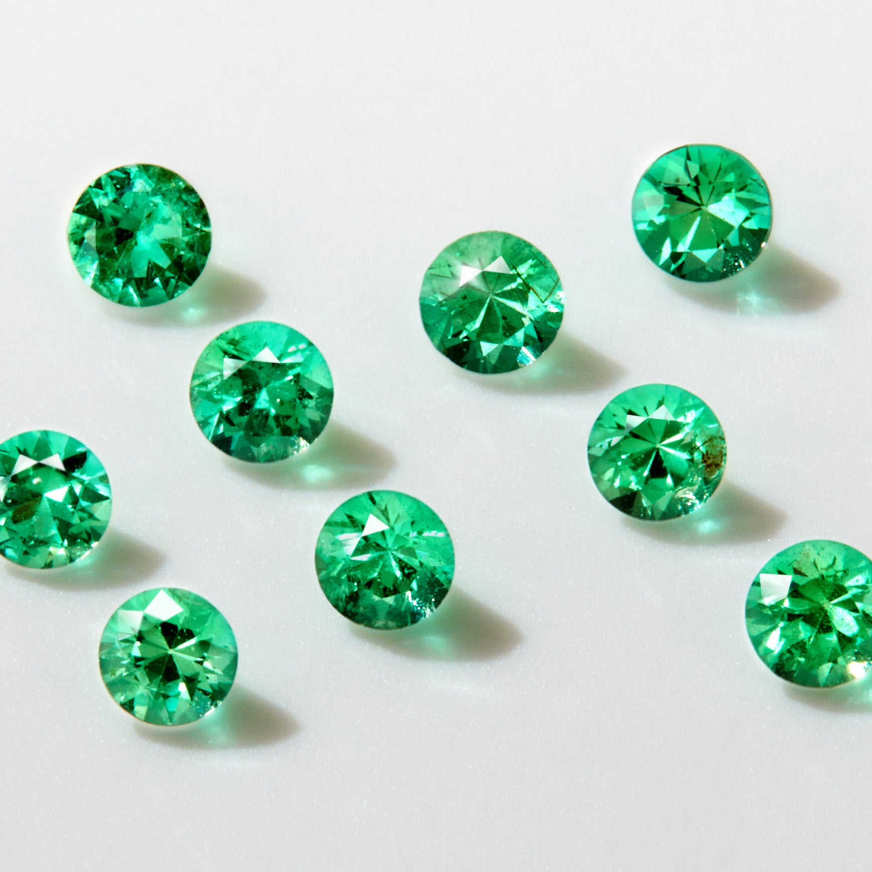 エメラルド(ザンビア産) K18/PTネックレス・アン