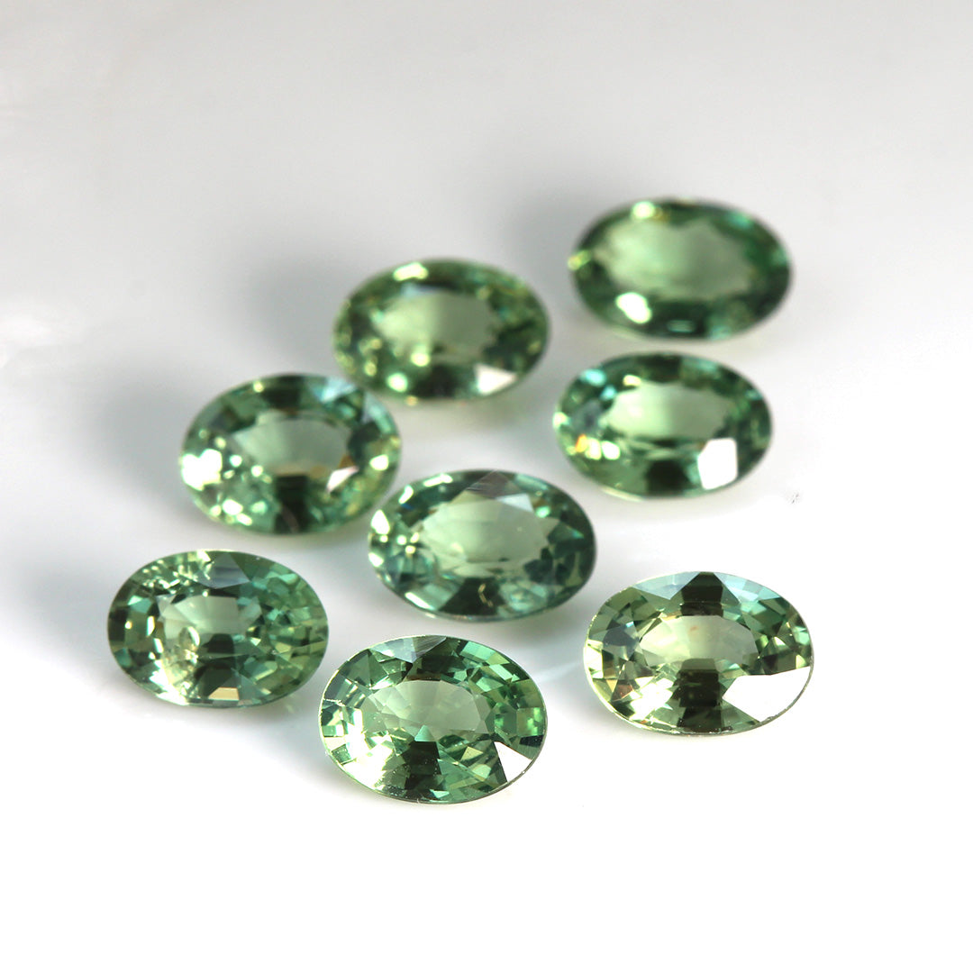 ビズー公式】グリーンサファイア K18(18金) ペンダントトップ