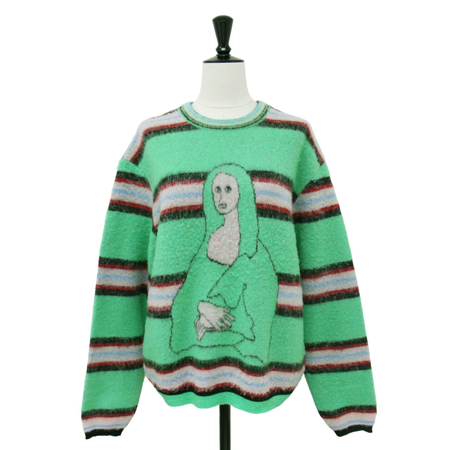 Kota Gushiken (コウタグシケン) 24秋冬 モナリザ ボーダー ニット