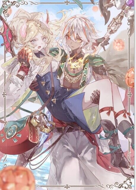 白の聖女エクレシア＆アルバス 63mm×90mm 遊戯王 60枚入り CircleKOS