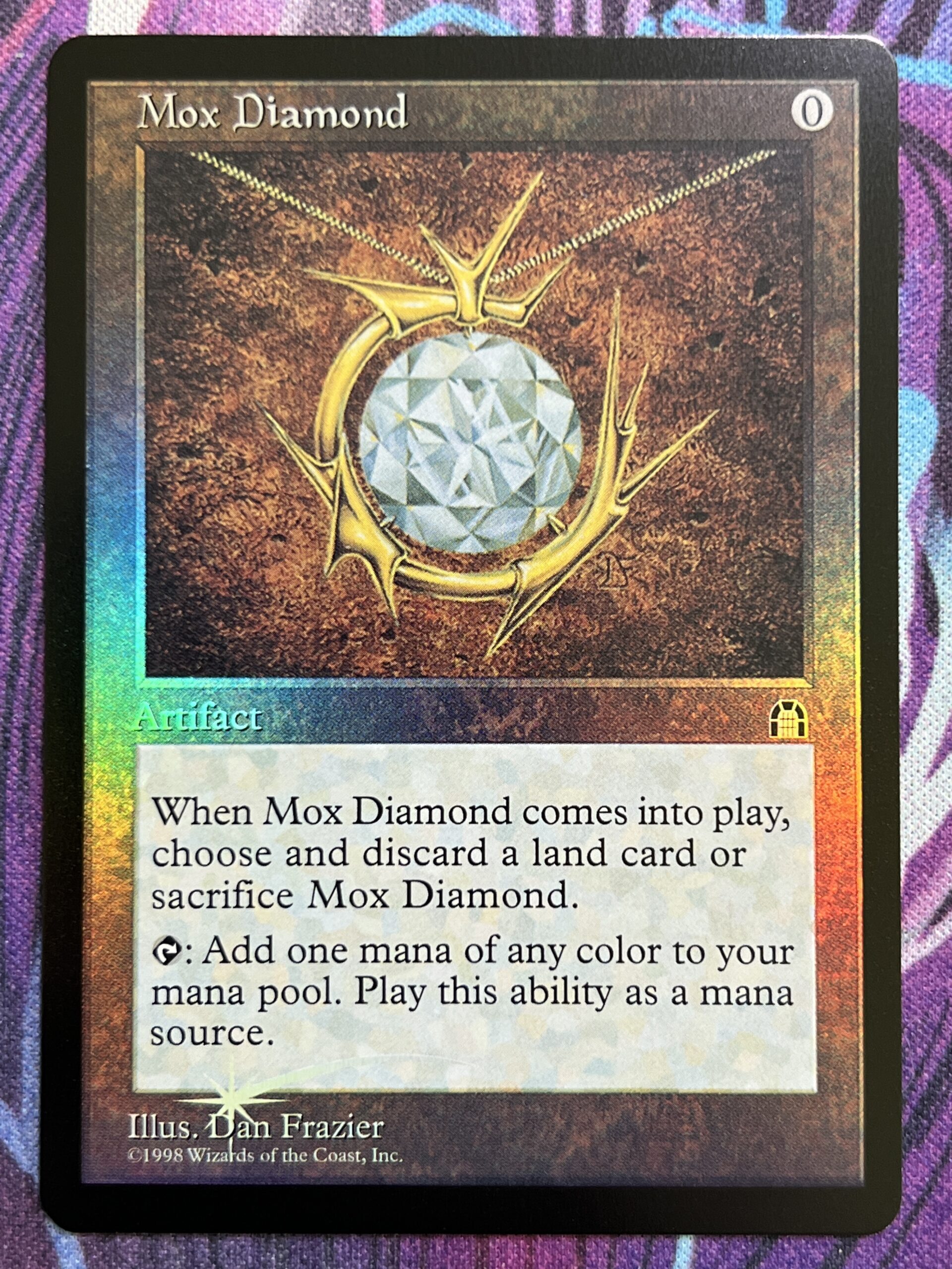 Mox Diamond STH Foil – Bootleg Mage