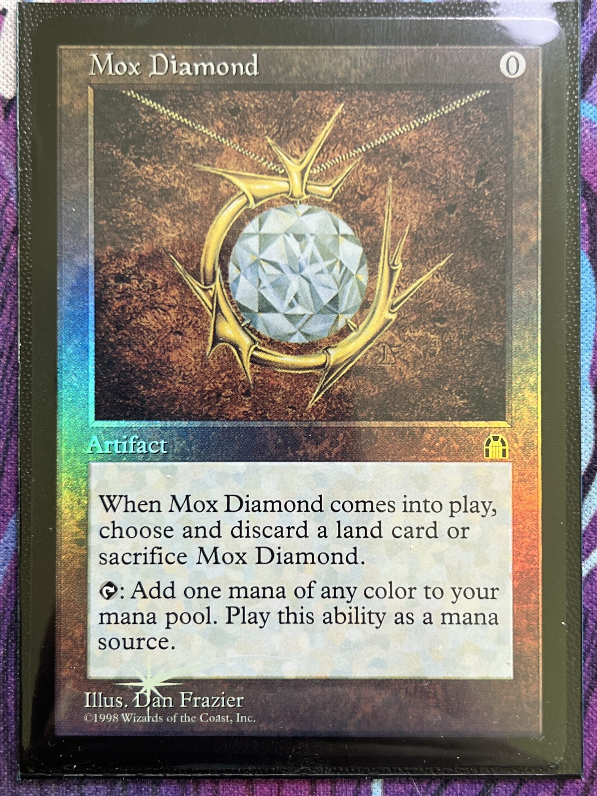 Mox Diamond STH Foil – Bootleg Mage