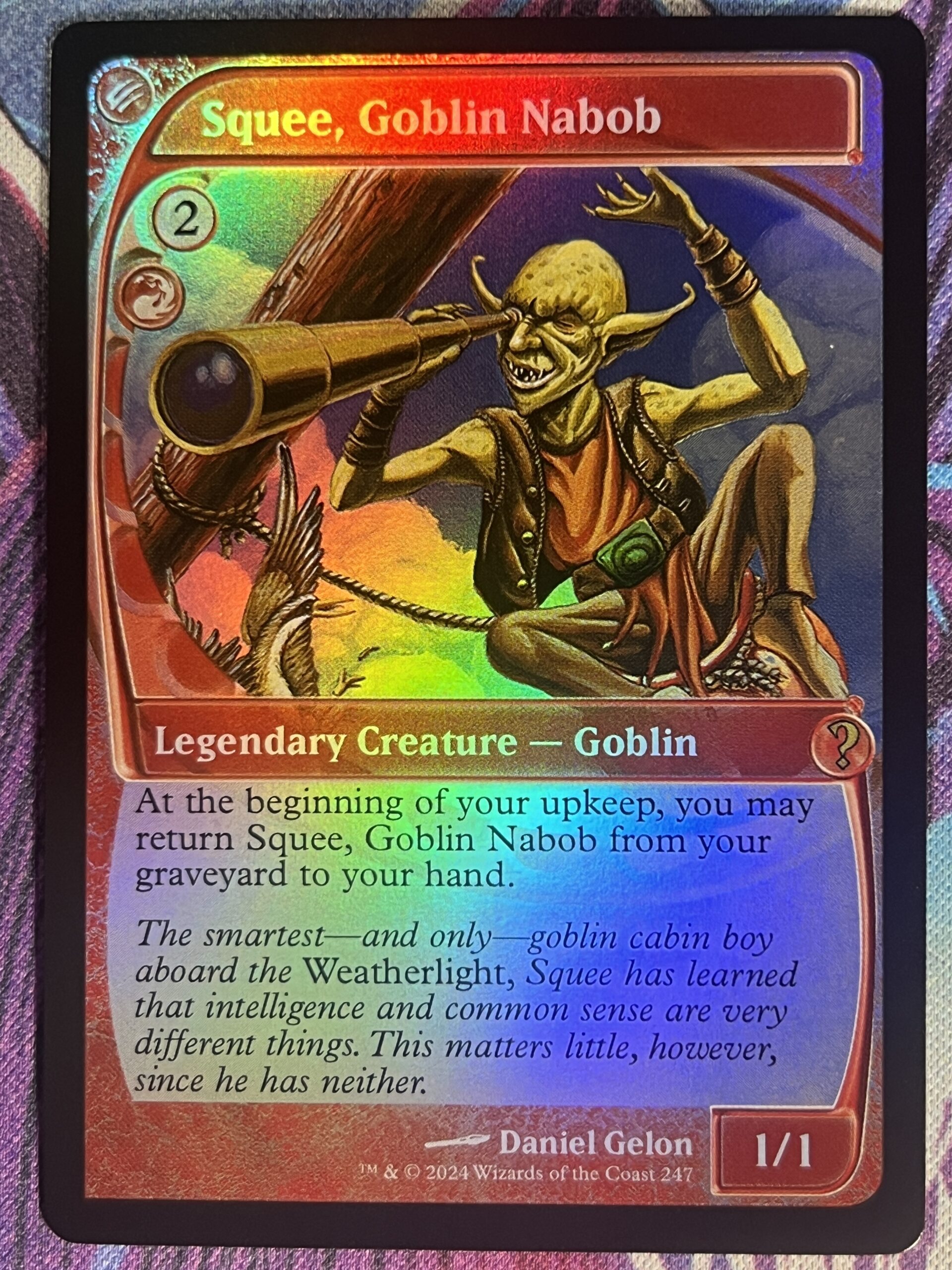 Squee, Goblin Nabob MB2 #247 Foil – Bootleg Mage