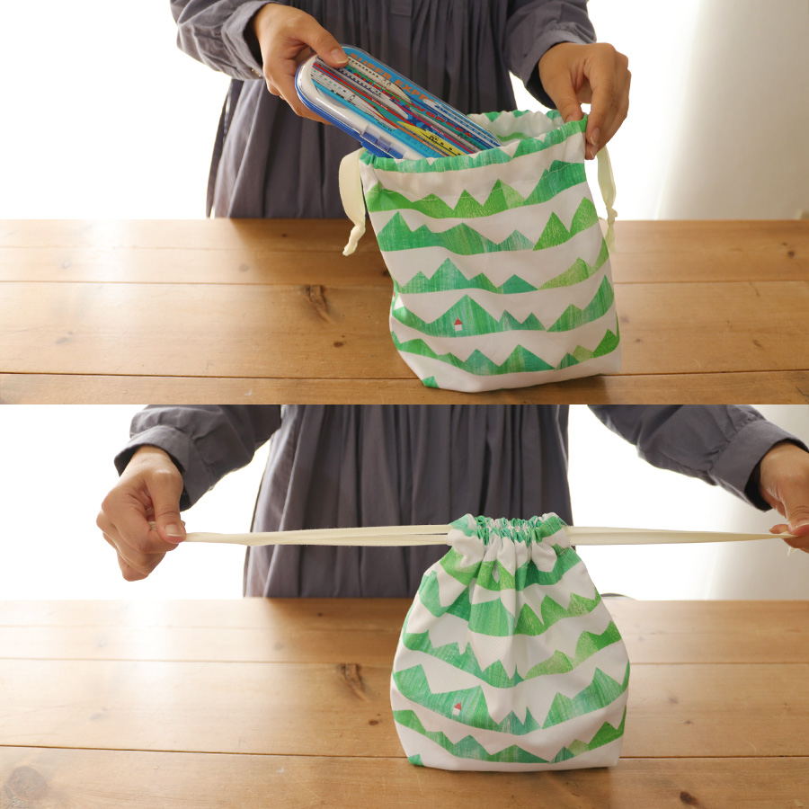 入園・入学グッズ手作りキット（6点セット）check check check／モス