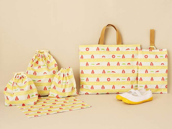 入園グッズ6点セット手作りキット｜ベビー＆キッズのソーイングキット