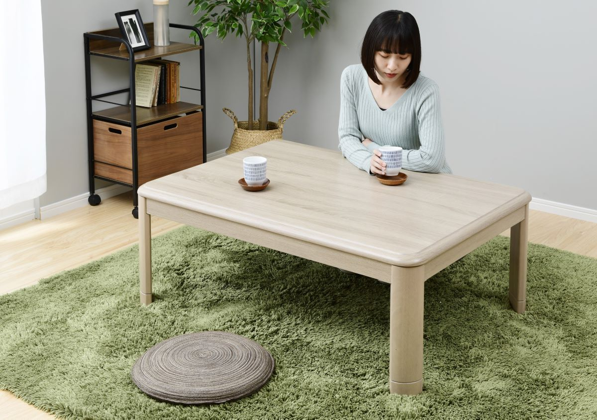 商品情報_家具調こたつ 平脚タイプ（105×75cm） | 山善の商品情報