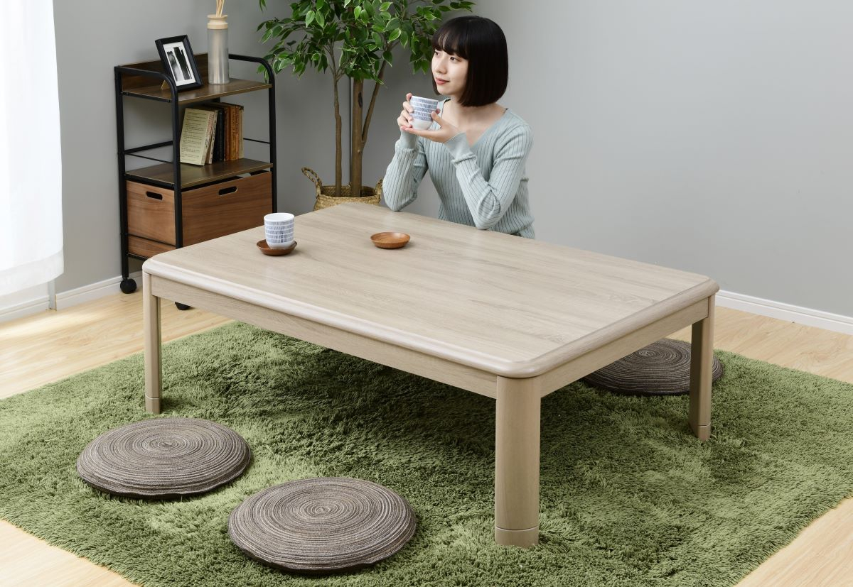 商品情報_家具調こたつ 平脚タイプ（120×80cm） | 山善の商品情報