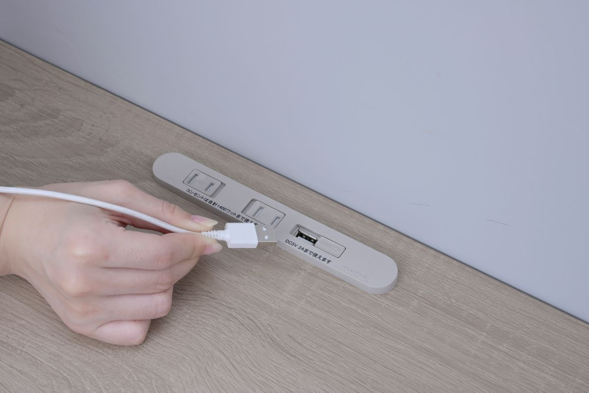 商品情報_コンセントタップ付きデスクこたつ | 山善の商品情報サイト