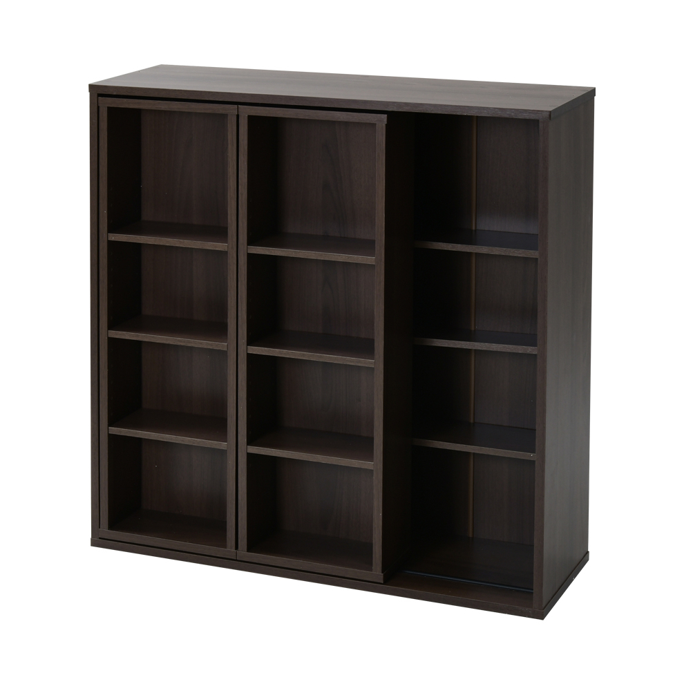 商品情報_スライドブックシェルフ（幅90/奥行29cm） | 山善の商品情報