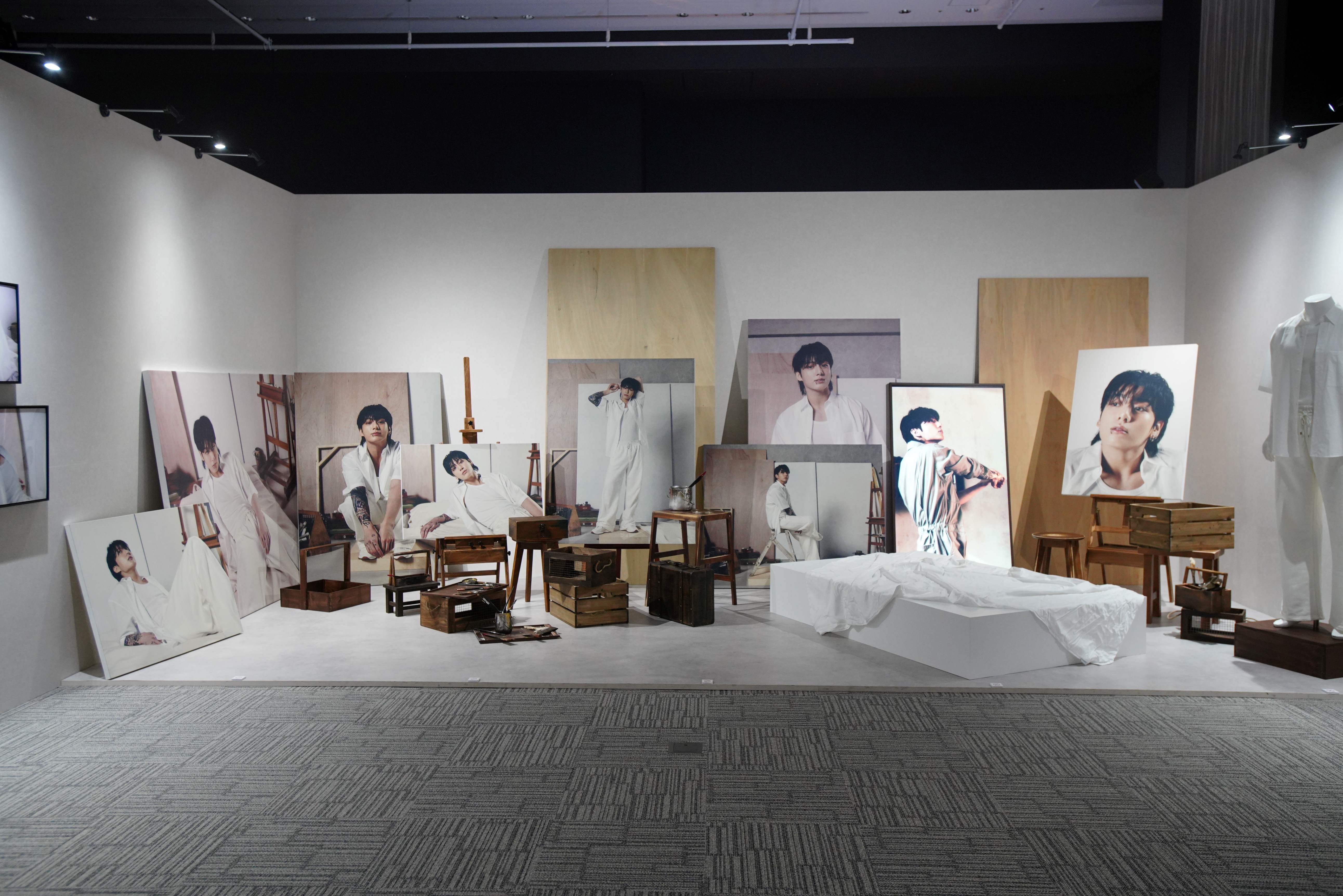 BTSジョングク ソロ展示の内部公開！「GOLDEN」のあの場所を再現した