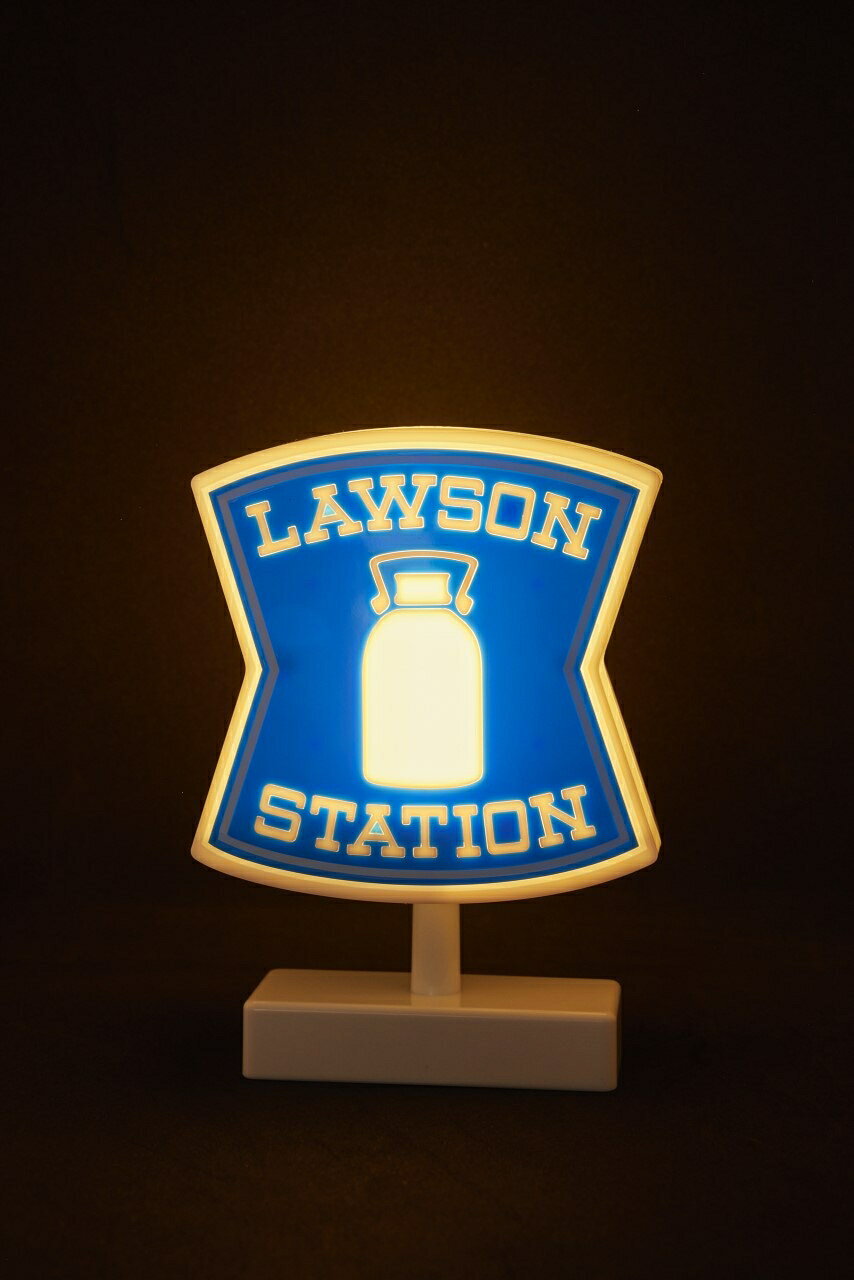LAWSON好きに朗報♡看板風ルームライト、クッション、キーホルダーで